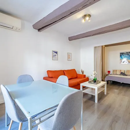 Vieux-nice 2p Climatise Balcon 아파트 *